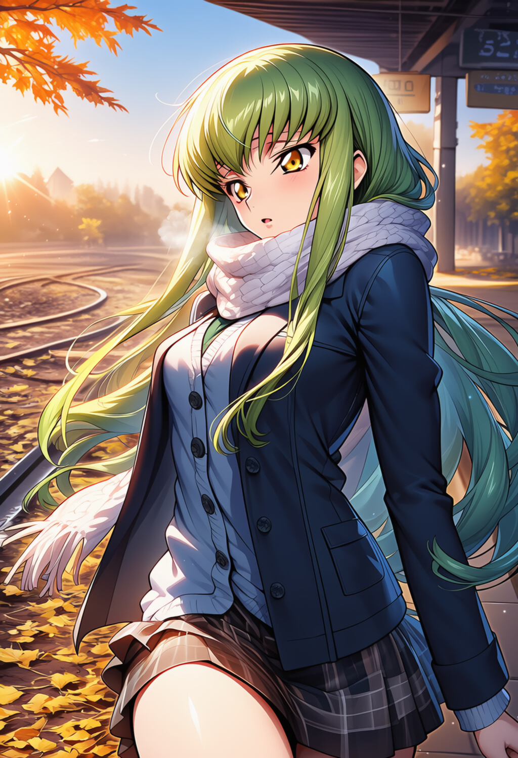 風の音を聴く場所 ― Station of Falling Leaves