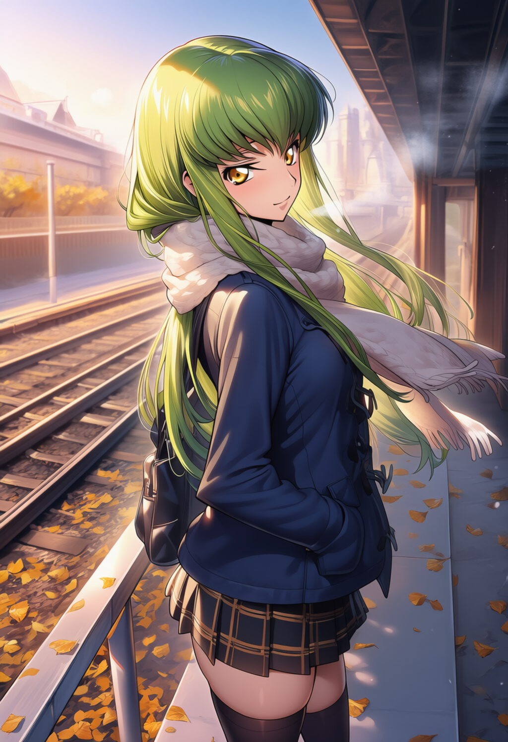 風の音を聴く場所 ― Station of Falling Leaves