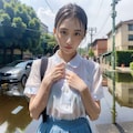 雨濡れ女子集➁ 4枚目