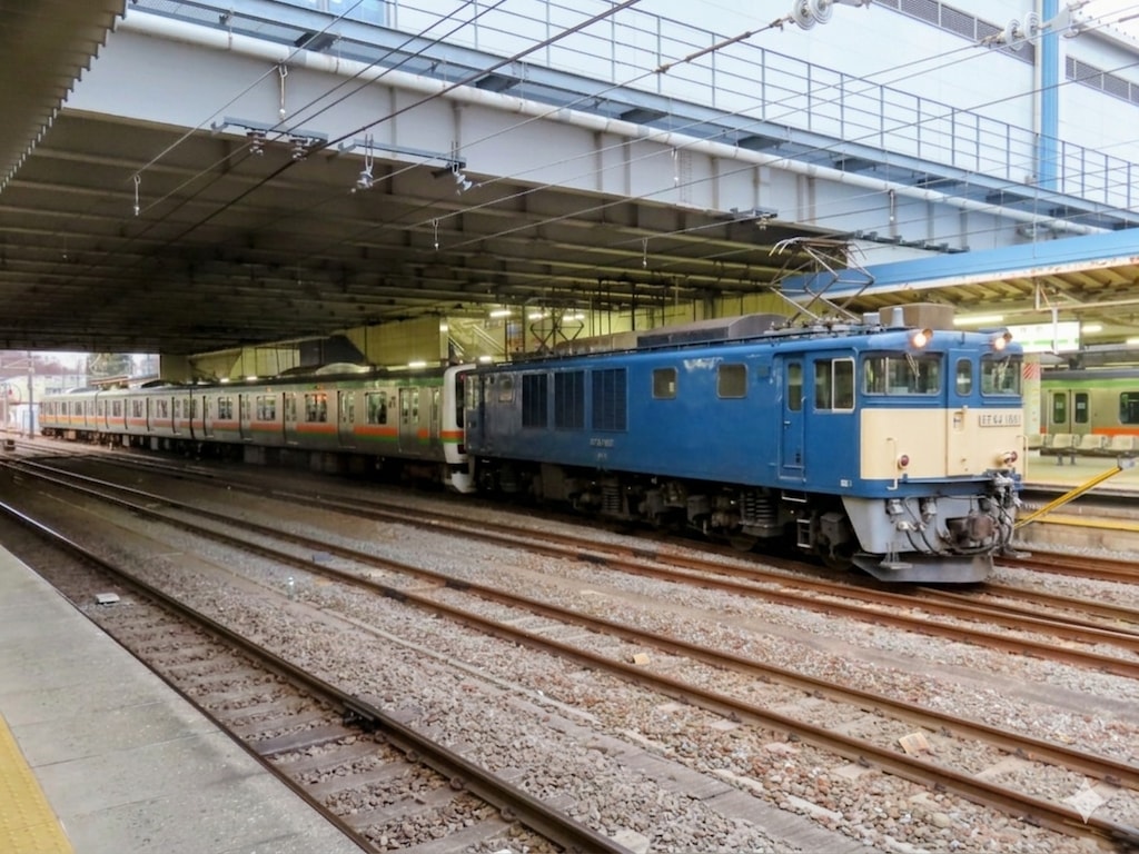 EF64形1000号機配給回送