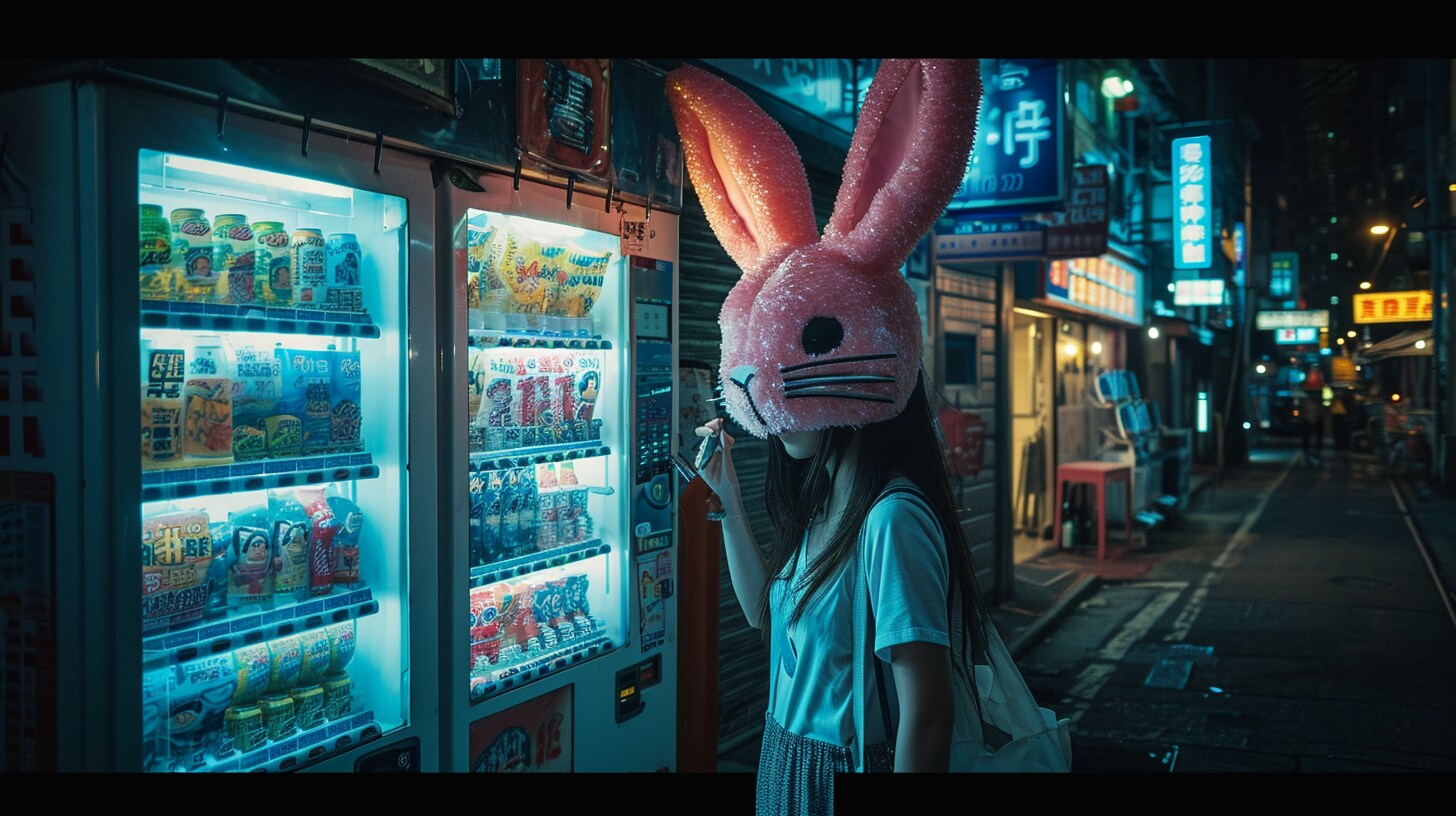 [Midjourney]うさぎのかぶりもの