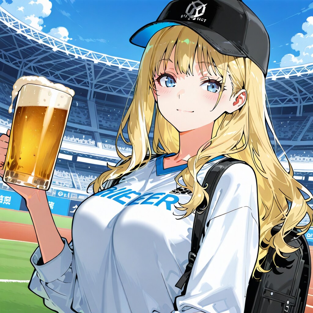 ビールの売り子さん