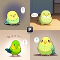 喋るインコチャレンジ 2枚目