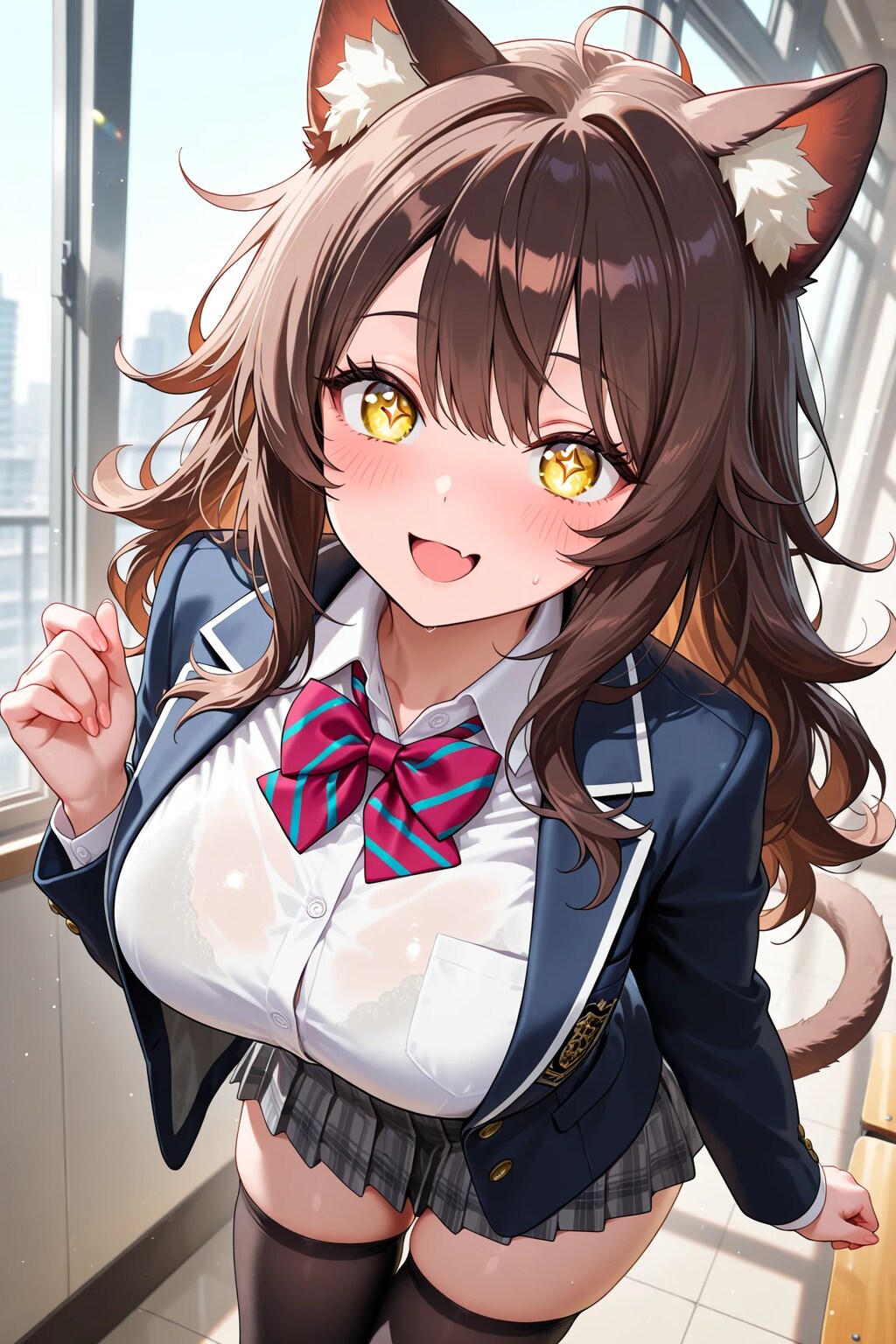 猫耳娘が同級生にいる生活