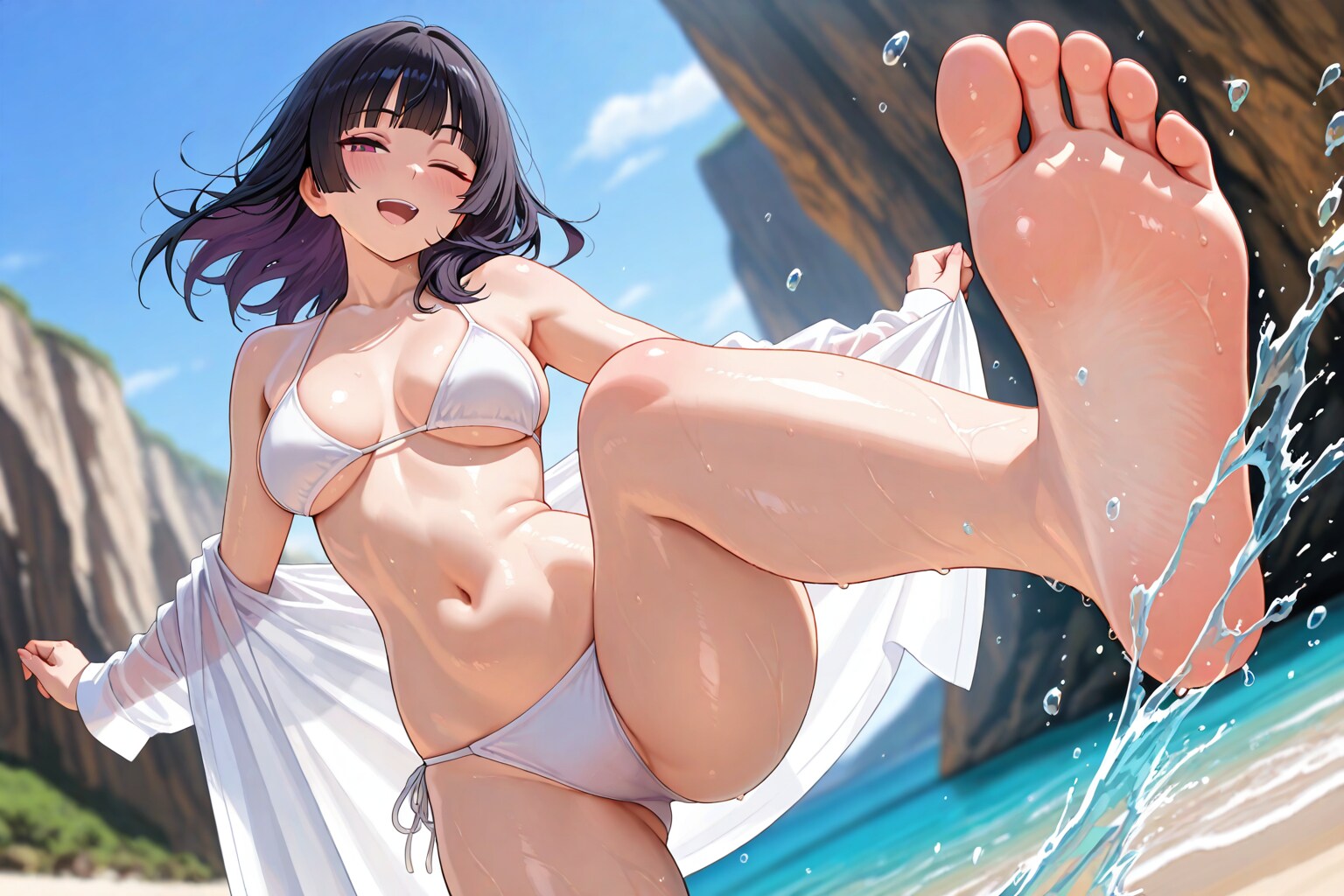 爽やかに
