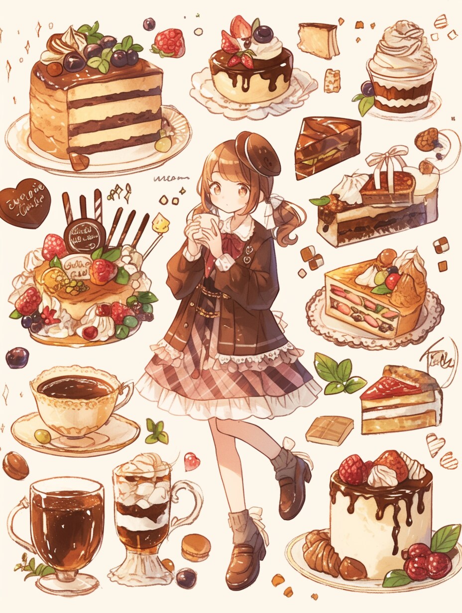 スイーツパラダイス。 | の人気AIイラスト・グラビア