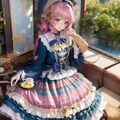 ロリィタ少女お茶 2枚目