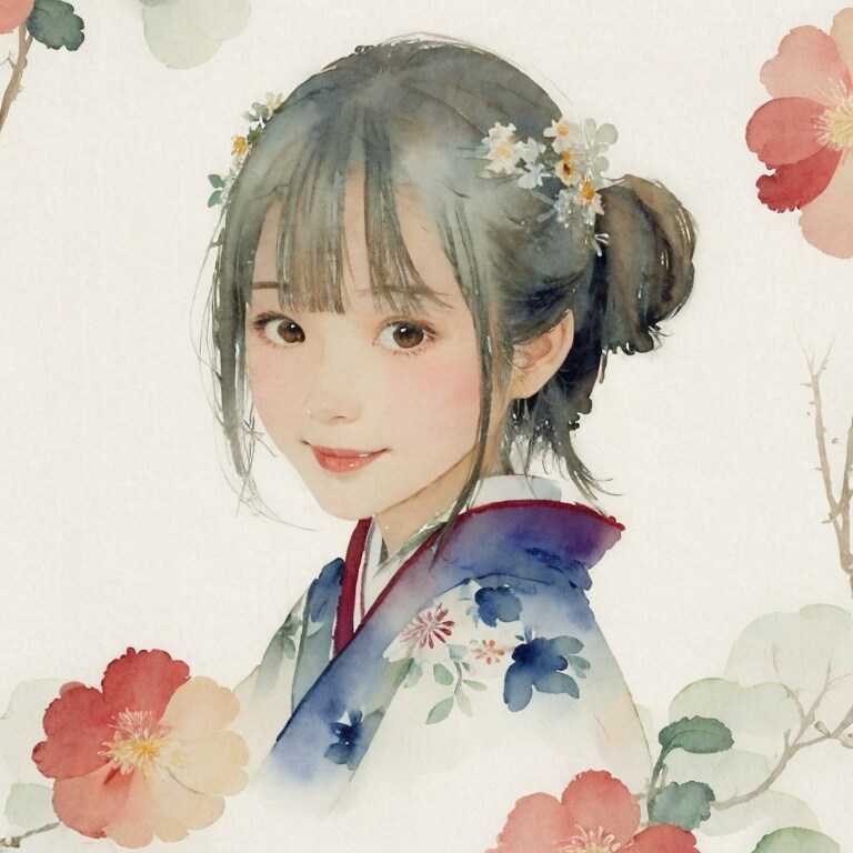 新春・着物ガール３