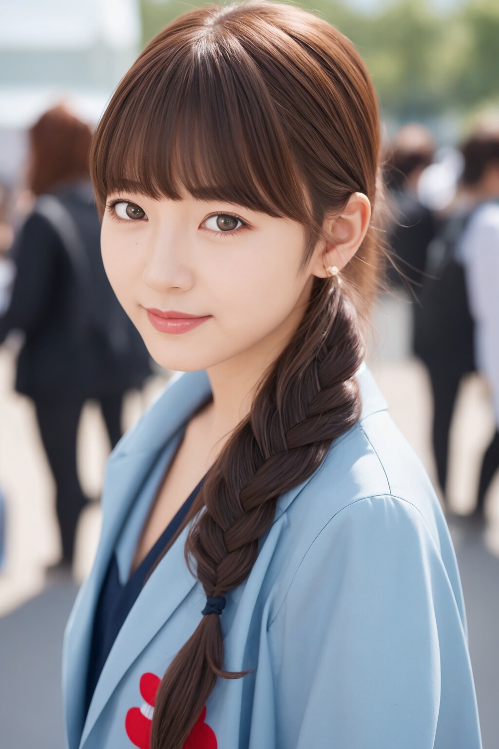 茶髪さん