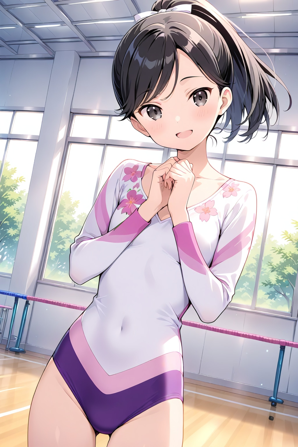 新体操部の沙希ちゃん✨５４