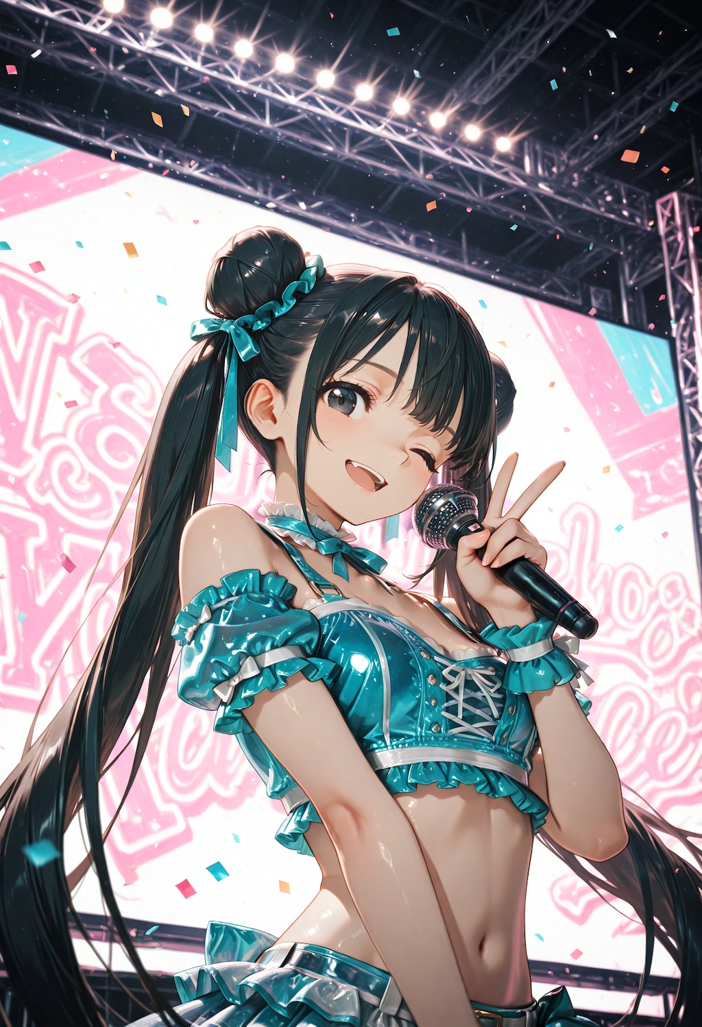 ブルー担当予定だった女の子