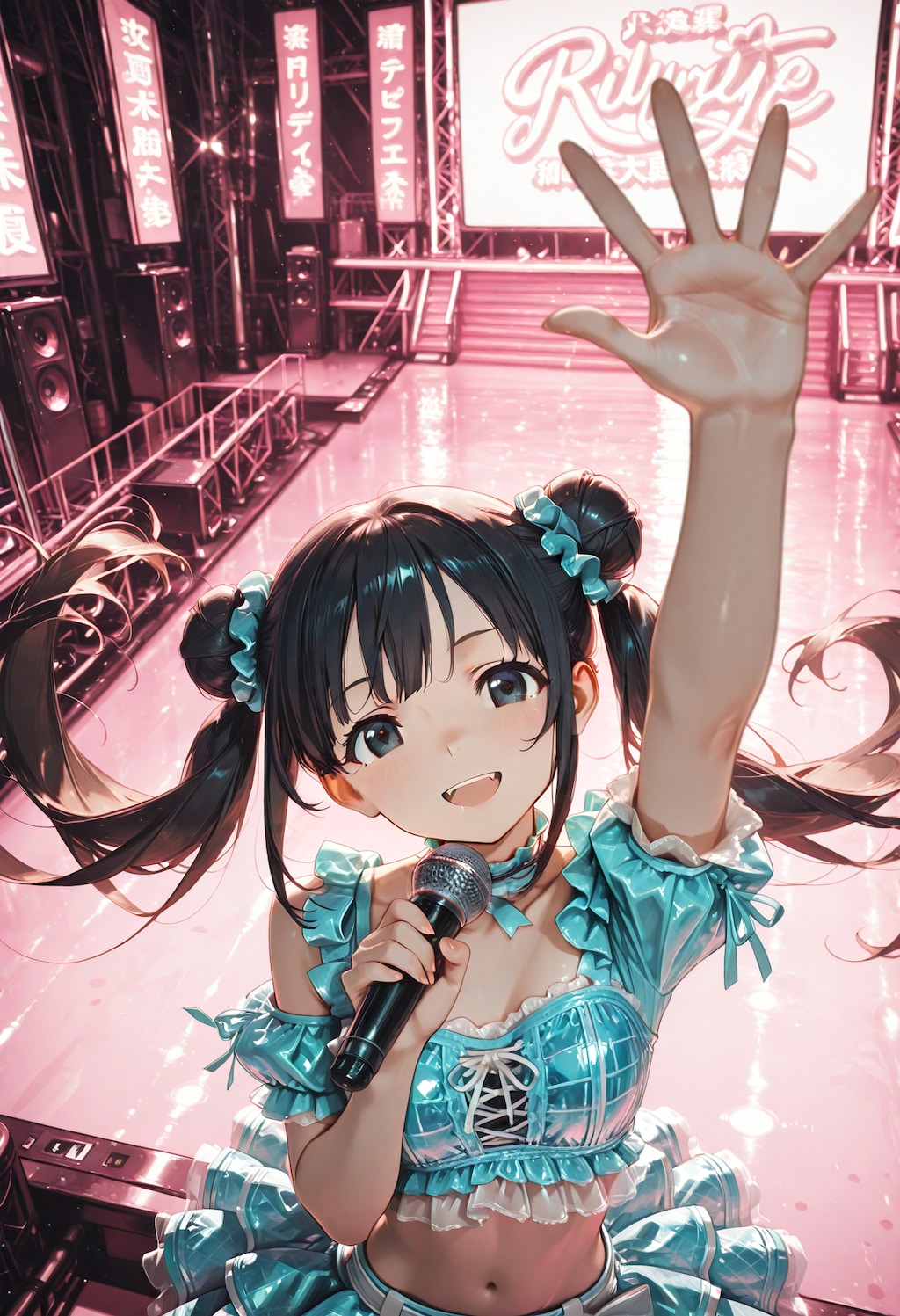 ブルー担当予定だった女の子