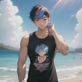 Tシャツ着たイケメン男子（アニメ）2 4枚目