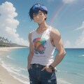 Tシャツ着たイケメン男子（アニメ）2 7枚目