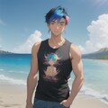 Tシャツ着たイケメン男子（アニメ）2 8枚目