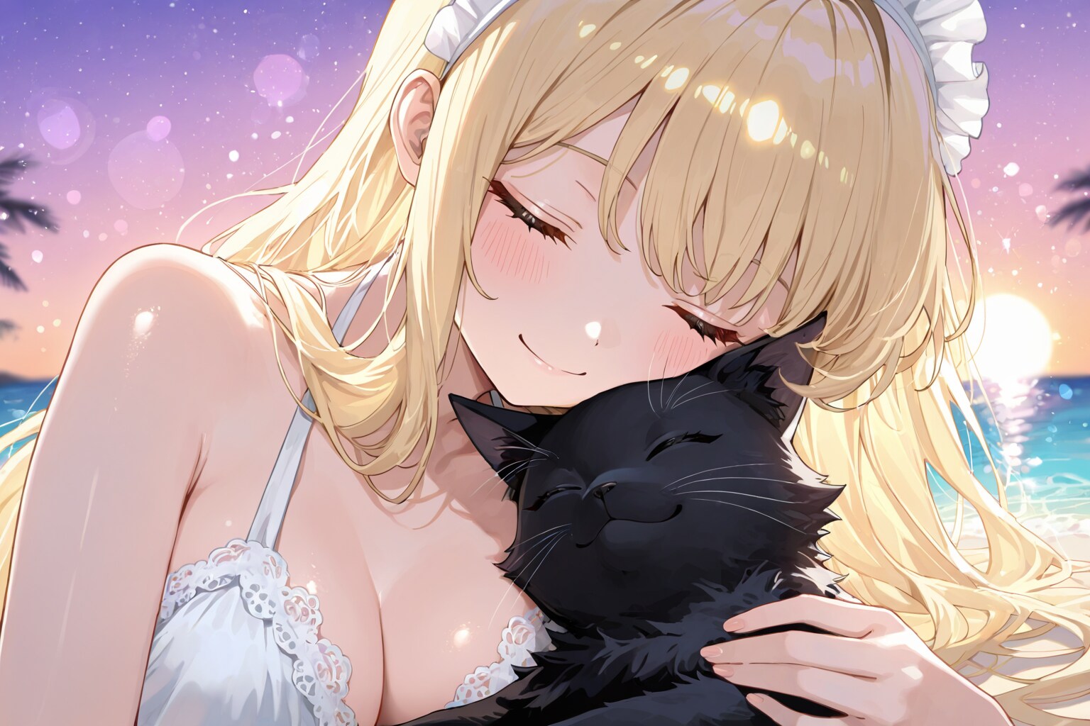 ラベリアちゃんと作者猫