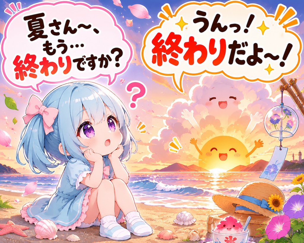 夏の終わり🍉