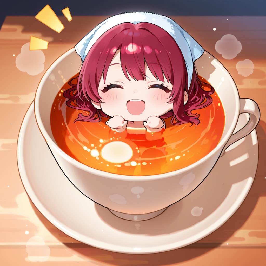 おはよ～飲んでっ‼