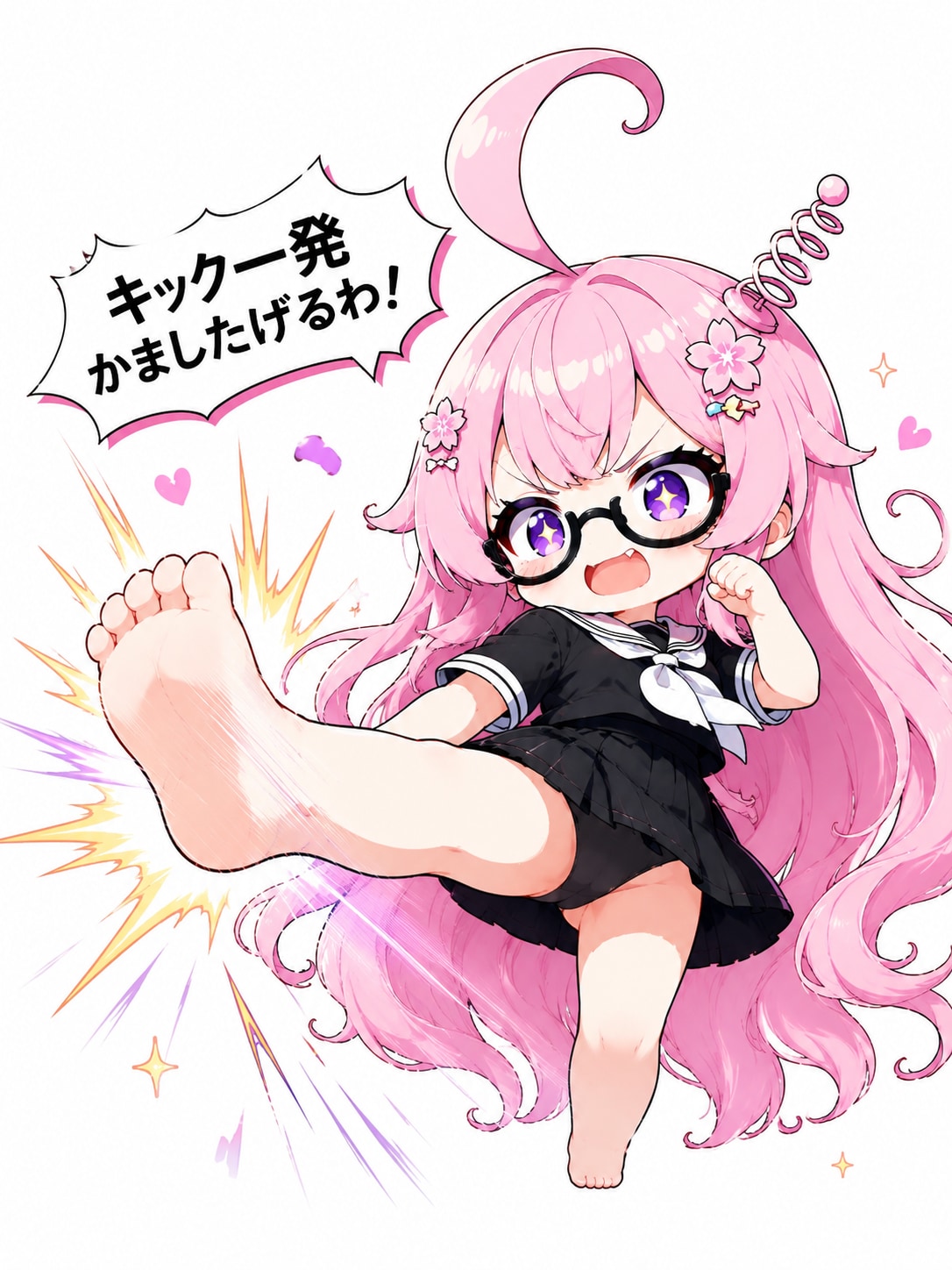 【新調】バ・カ・ね オンナはごきげんとれば いつかなびくと思ってるんでしょ 腰のあたりに 手を出してきたら キック一発 かましたげるわ