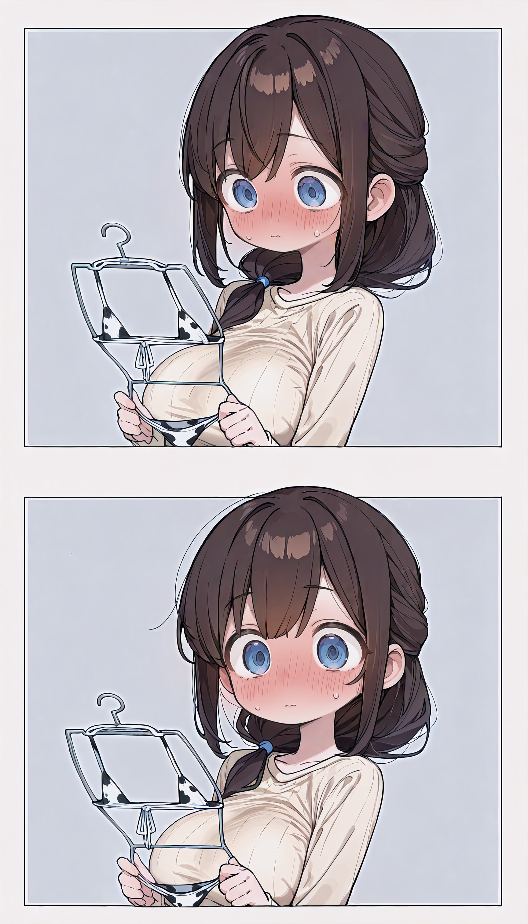 これ… を着る…んですか？誰が？わたし？