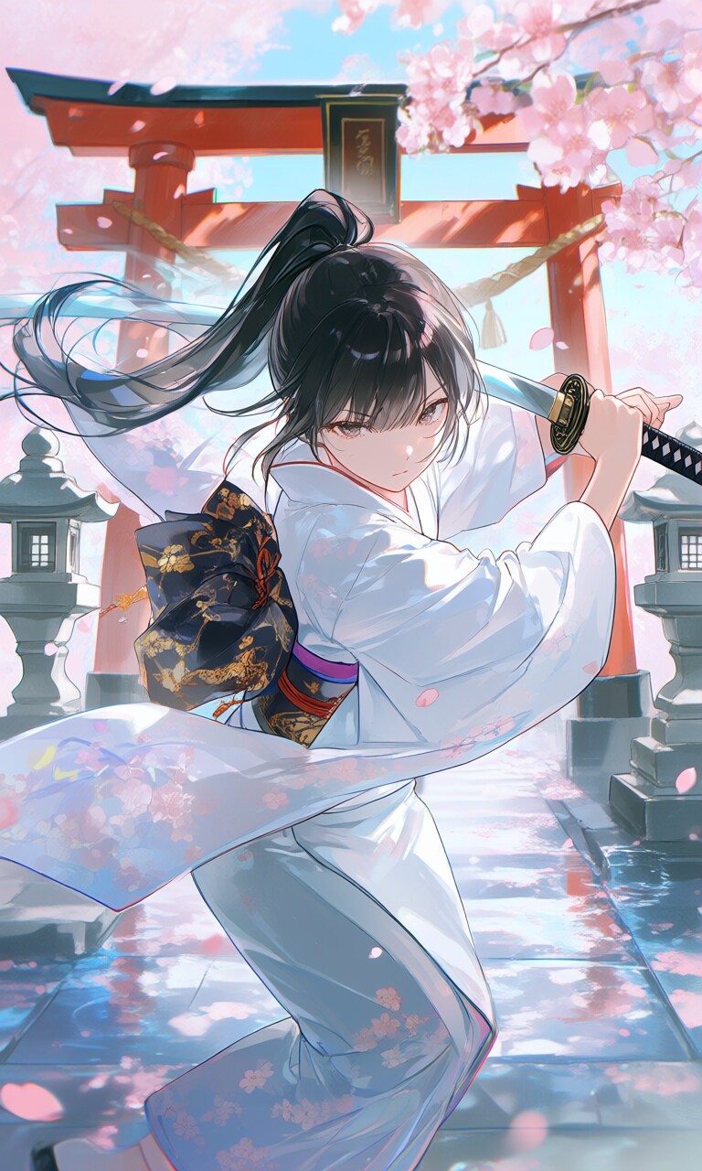 剣人女子 | の人気AIイラスト・グラビア