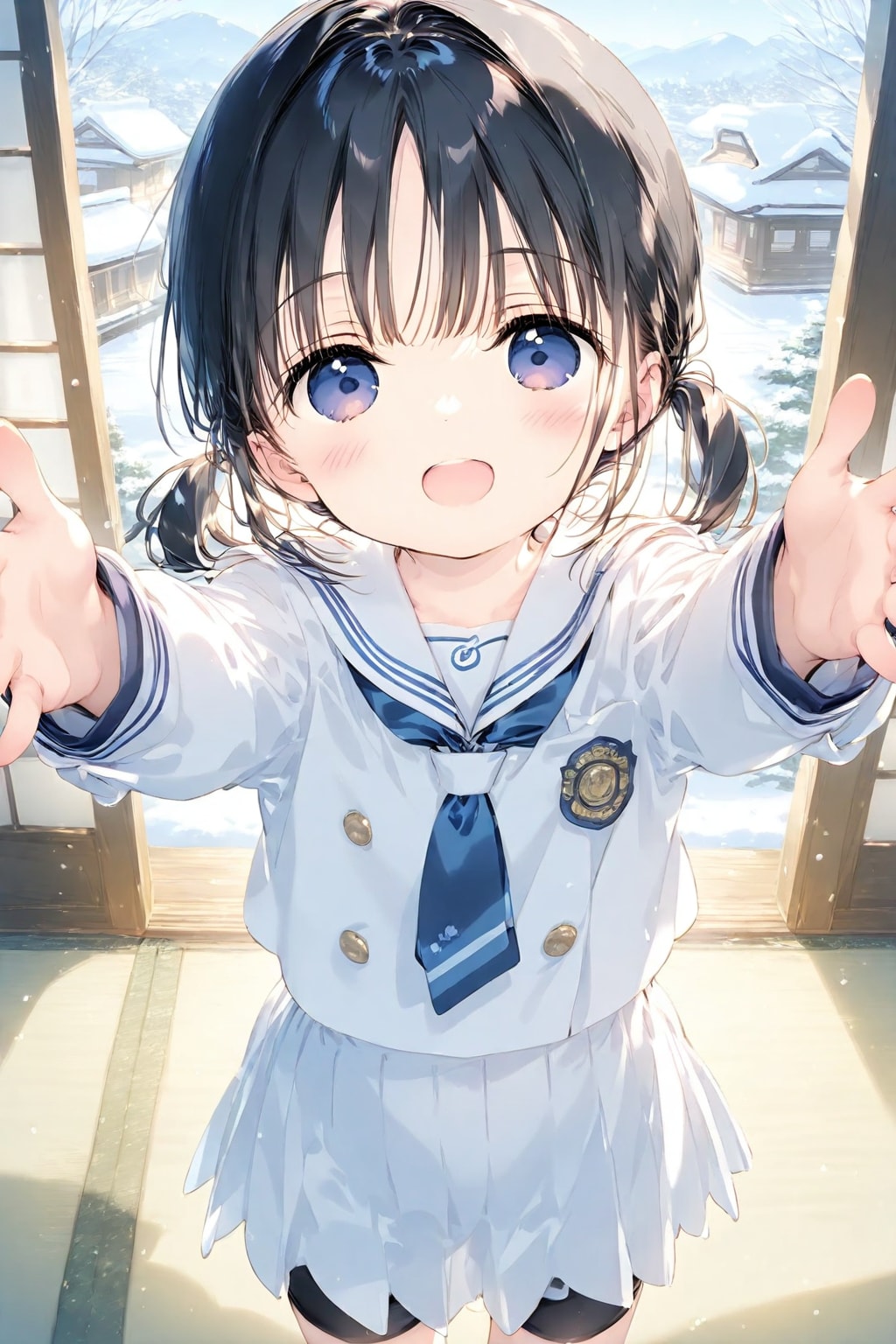 おかあさん❤️おかえりなさいのハグしよ❤️