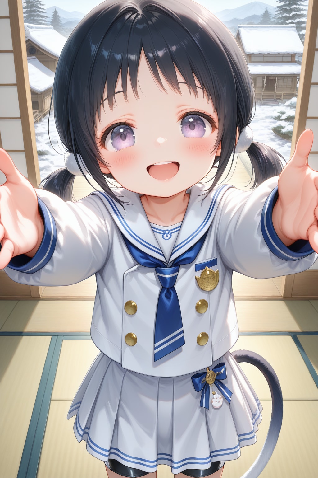 おかあさん❤️おかえりなさいのハグしよ❤️