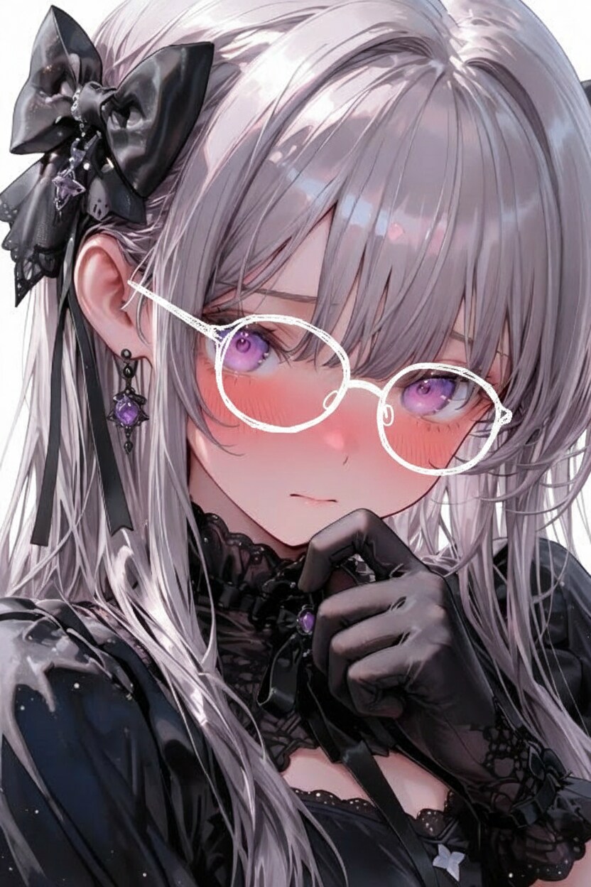 眼鏡忘れちゃった