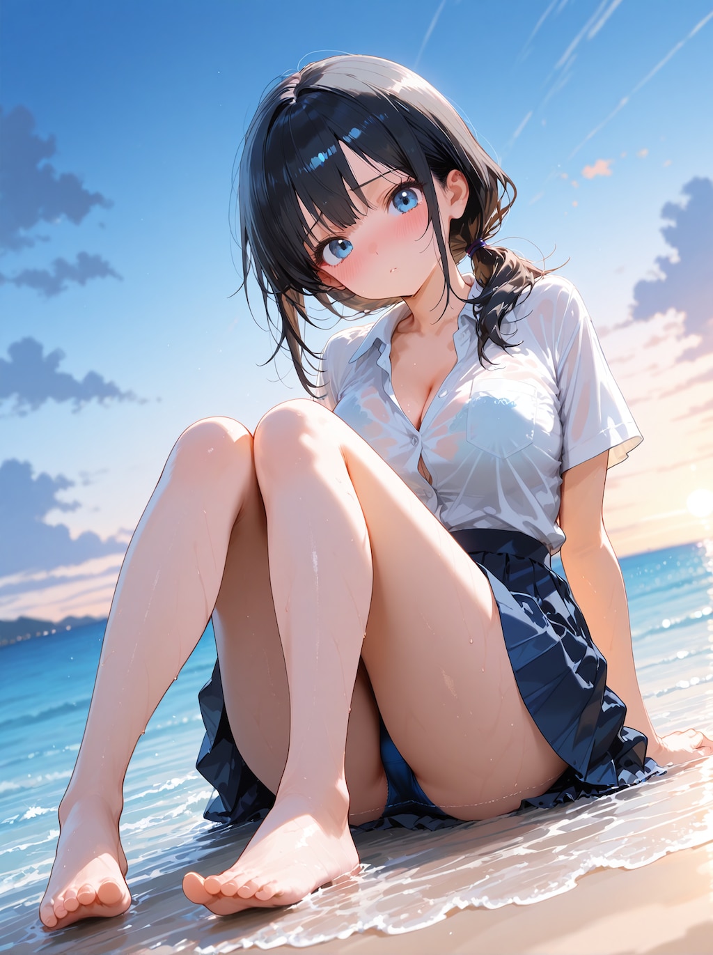 [12枚] 海辺×パンちら