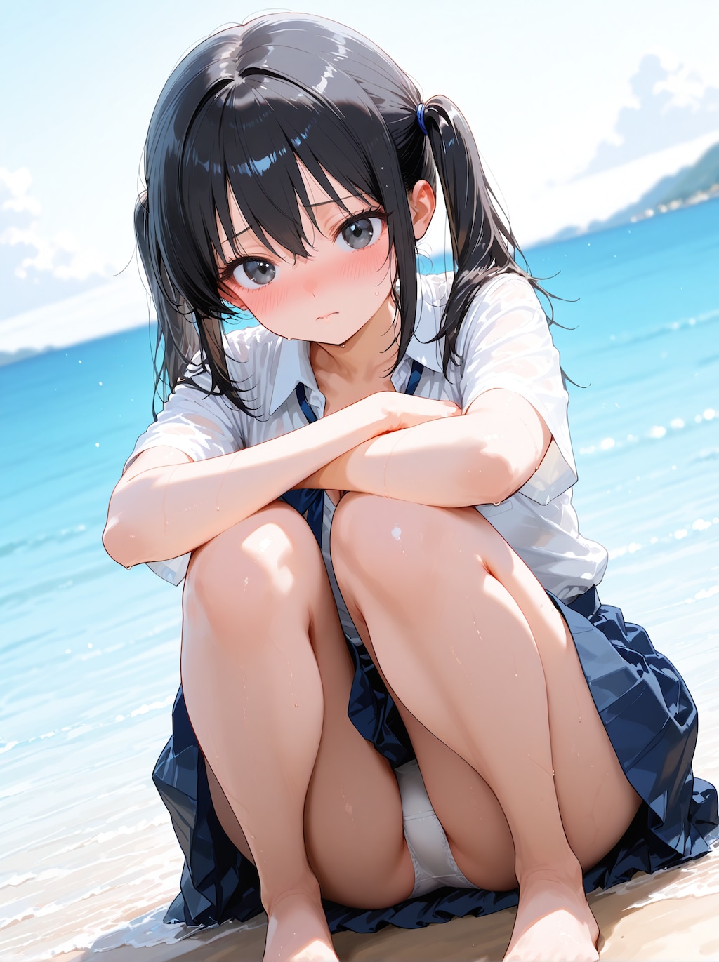[12枚] 海辺×パンちら