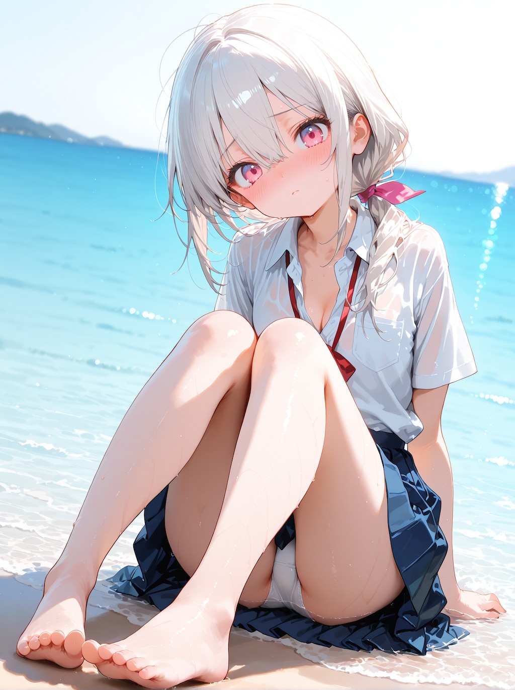 [12枚] 海辺×パンちら
