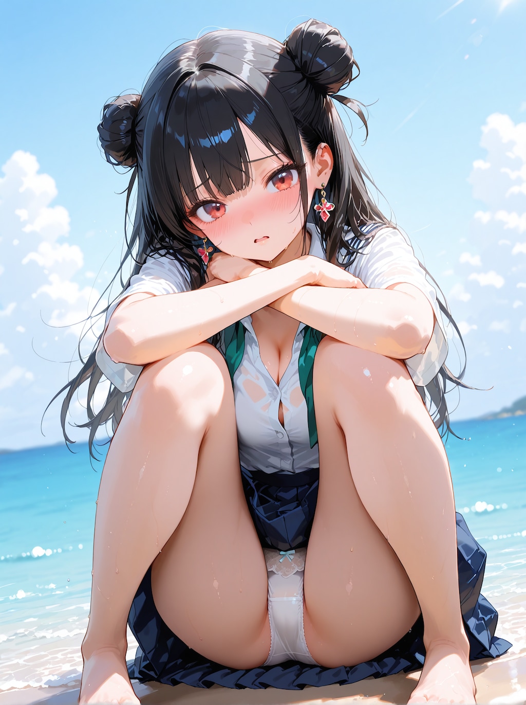[12枚] 海辺×パンちら