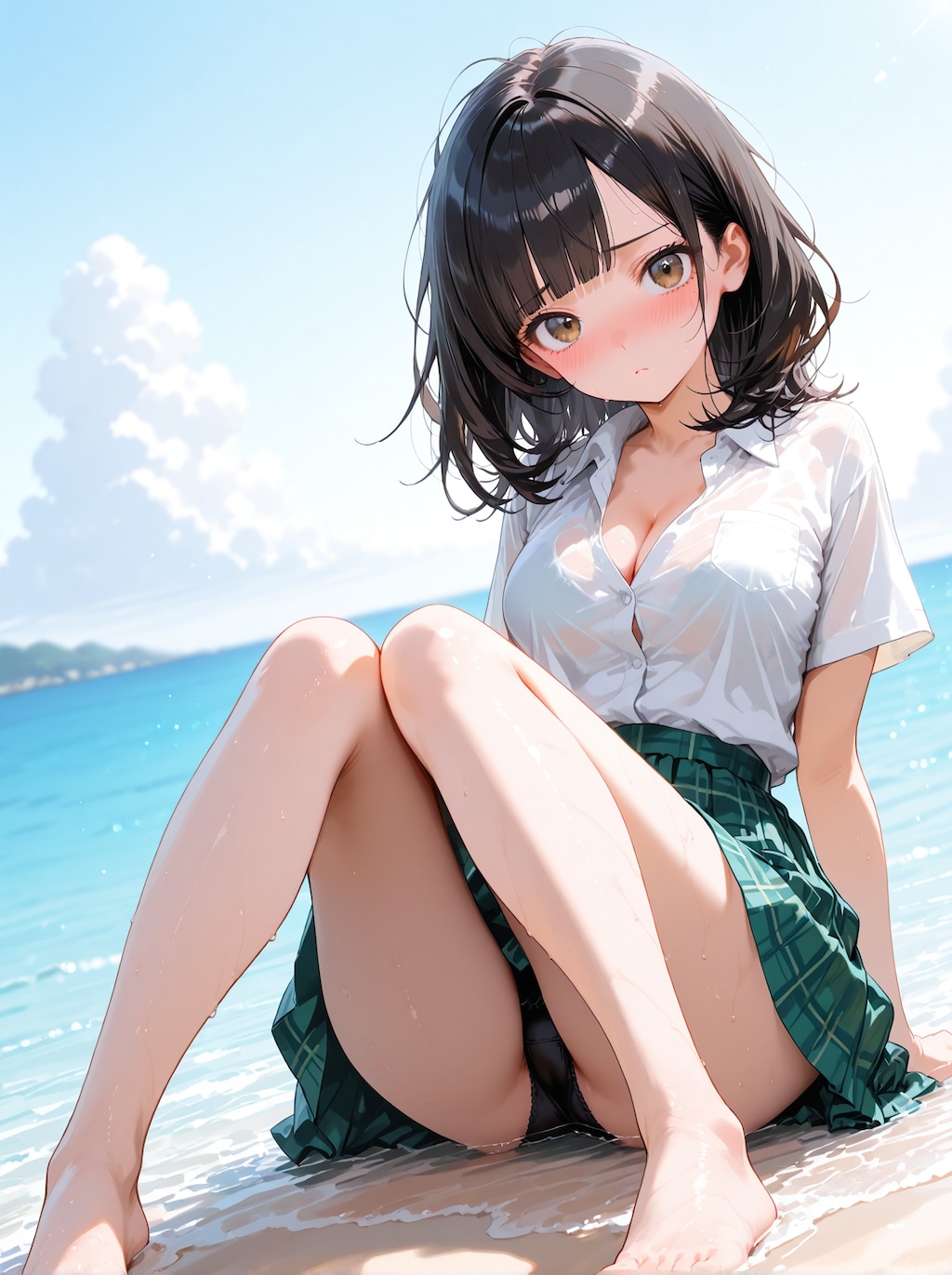 [12枚] 海辺×パンちら