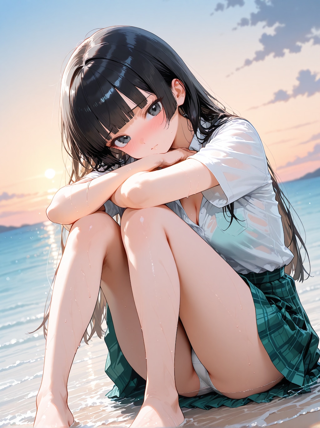 [12枚] 海辺×パンちら