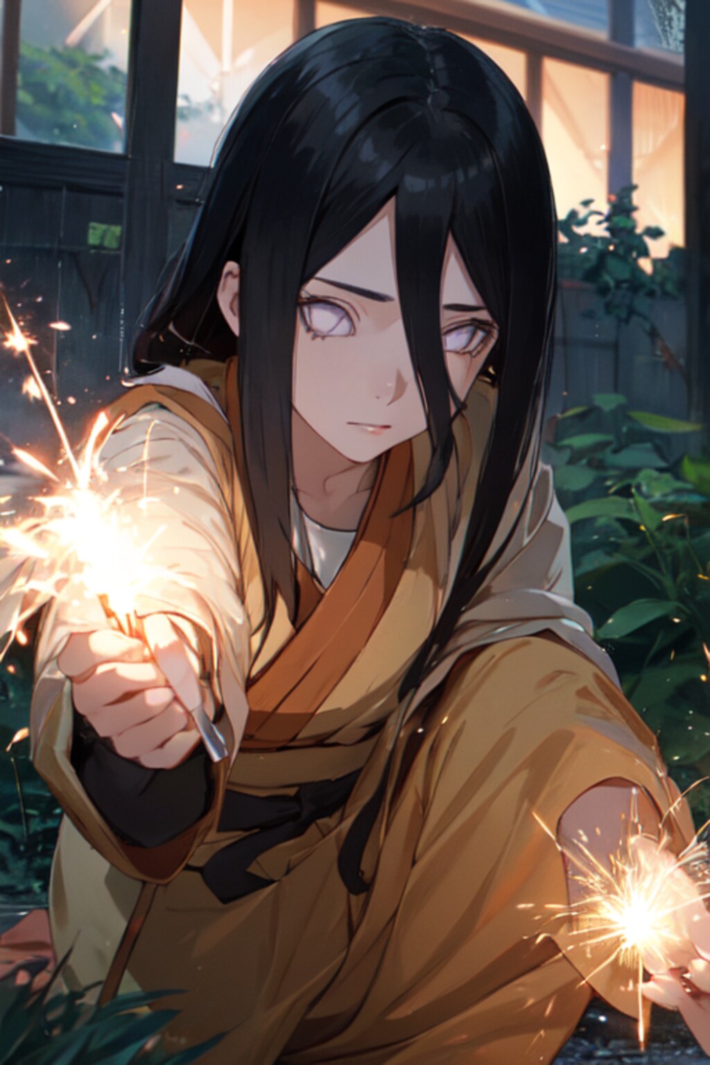 日向ハナビが花火