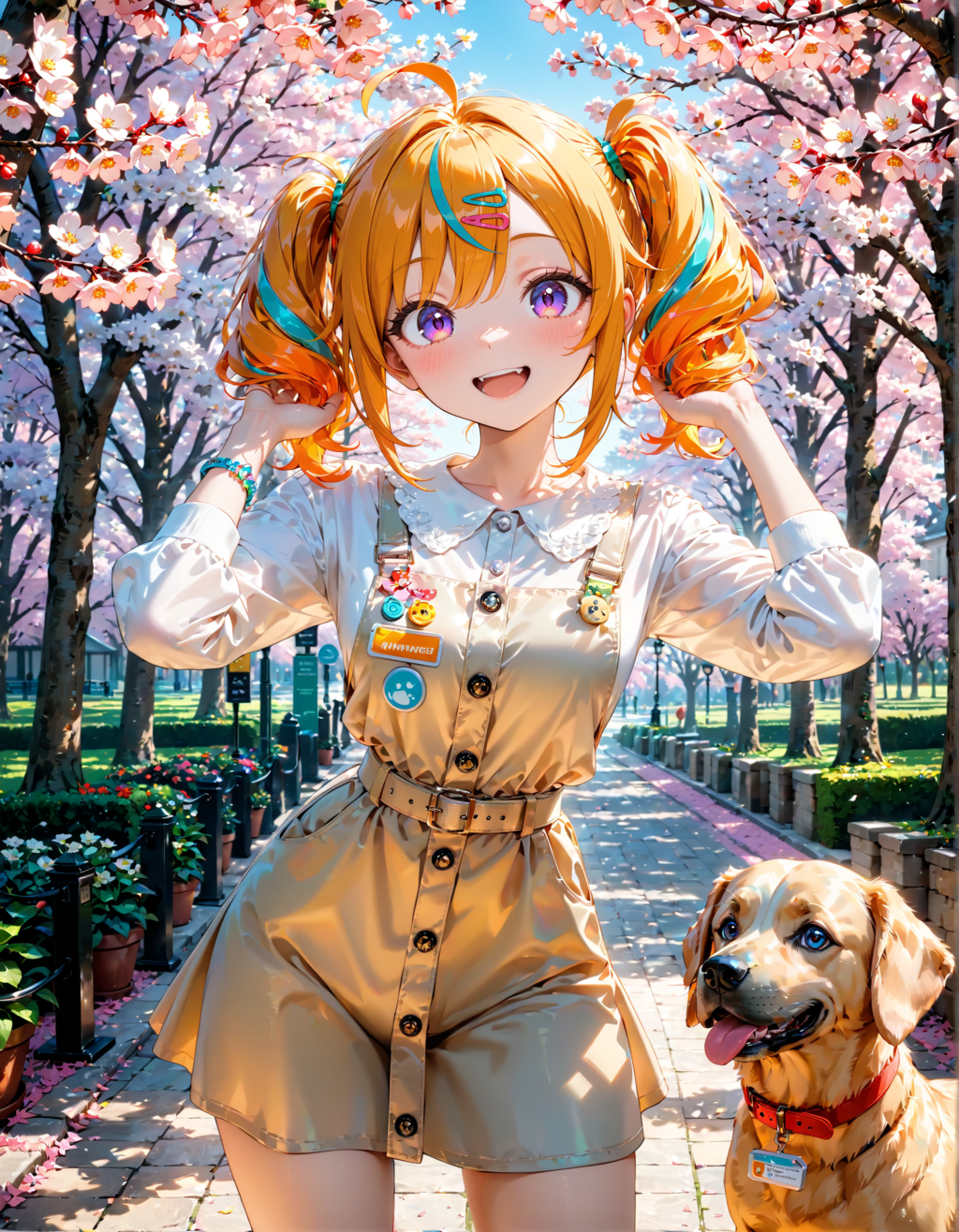 今日は国際盲導犬の日。派手髪の日