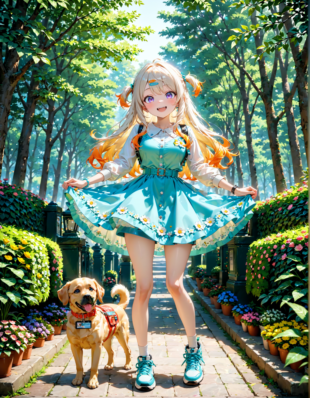 今日は国際盲導犬の日。派手髪の日