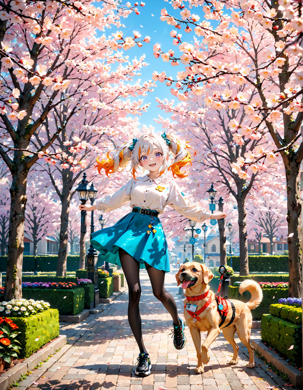 今日は国際盲導犬の日。派手髪の日