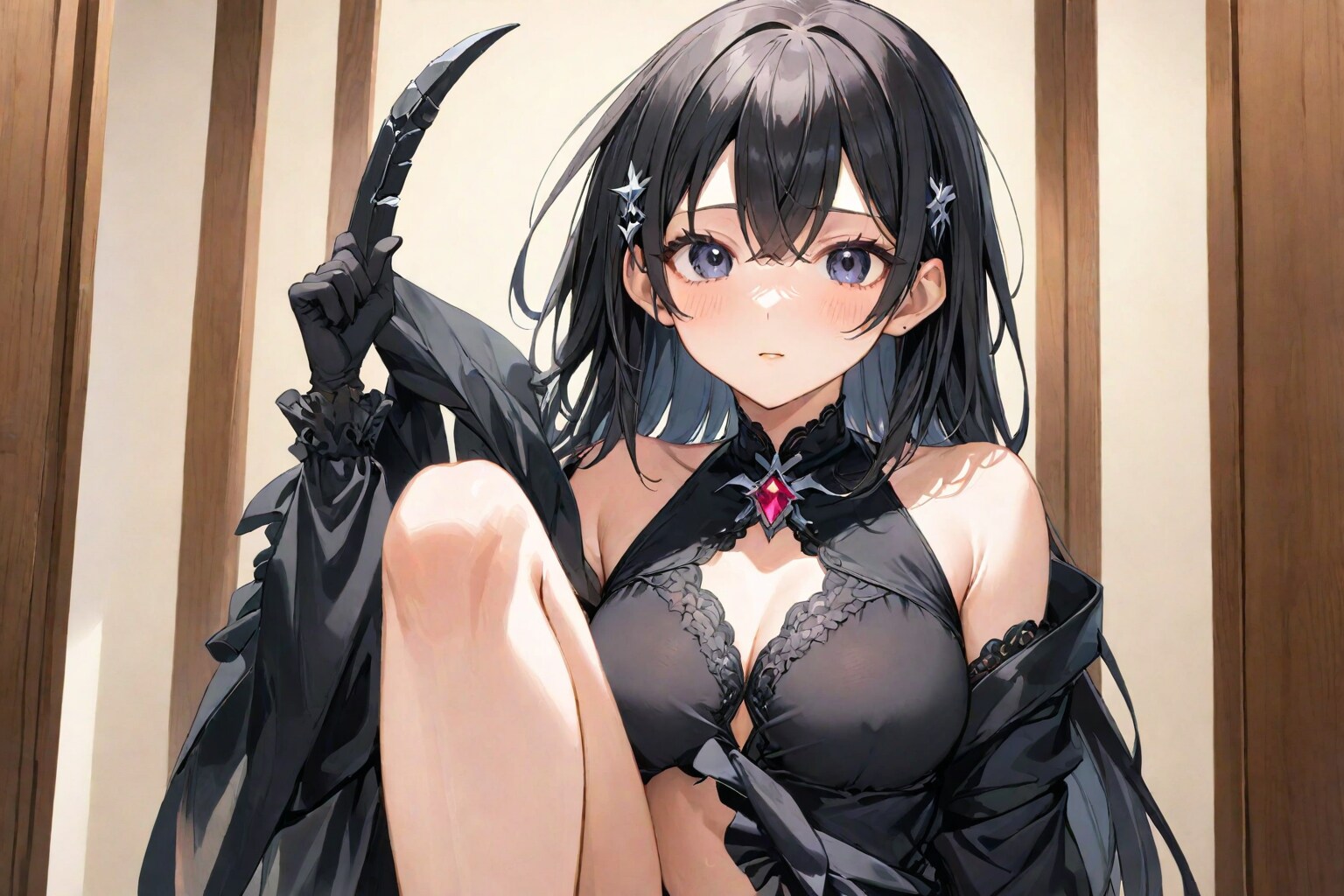 ねえ、私って怖い？なんで笑ってくれないの？