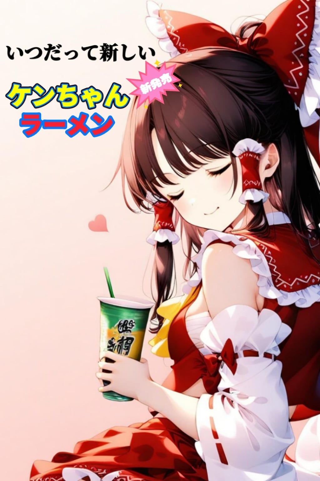 【夢のコラボ】ケンちゃんラーメン✕博麗霊夢
