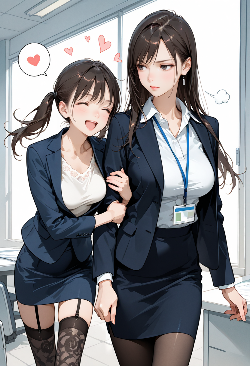 「せ～んぱいっ♡」