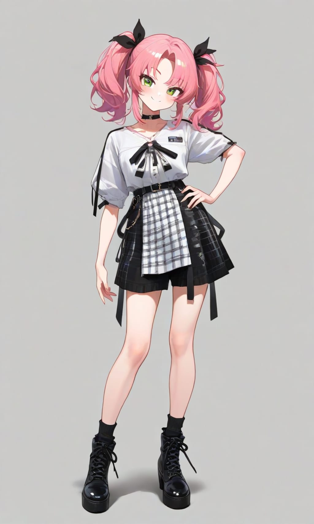 「こういうコーデだってお手の物よ」