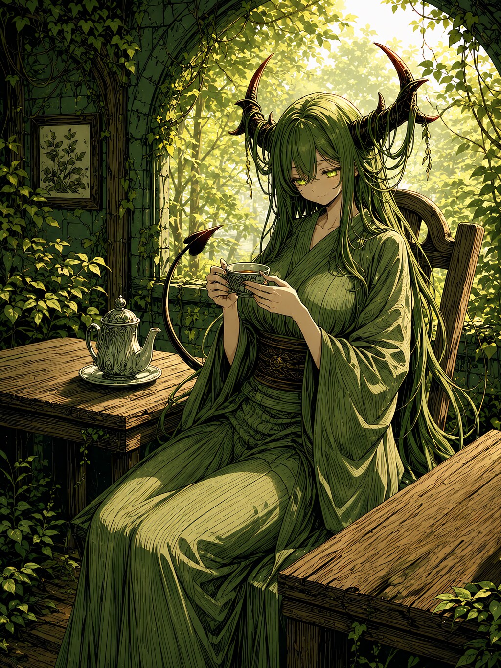 森のティタイム