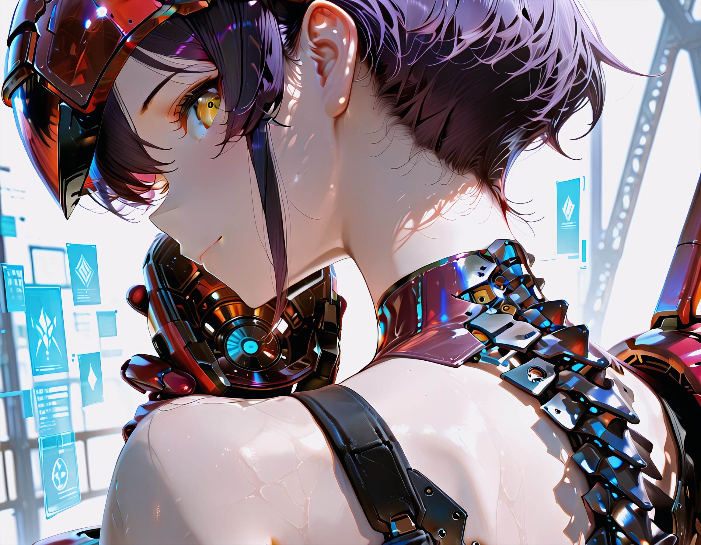 メカテックうなじ | の人気AIイラスト・グラビア