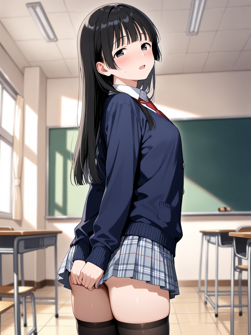 どこ見てるんですか！