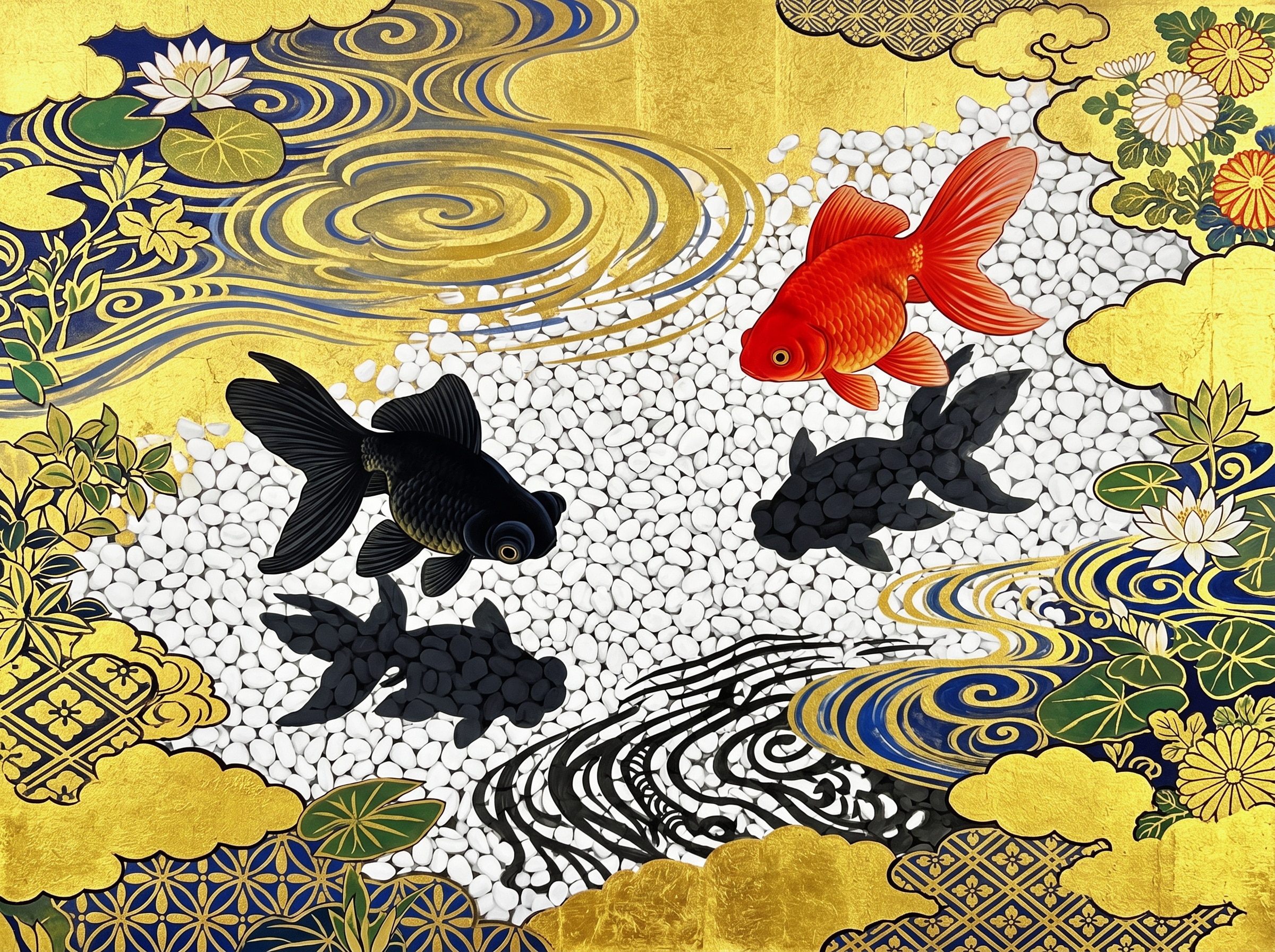 金魚図
