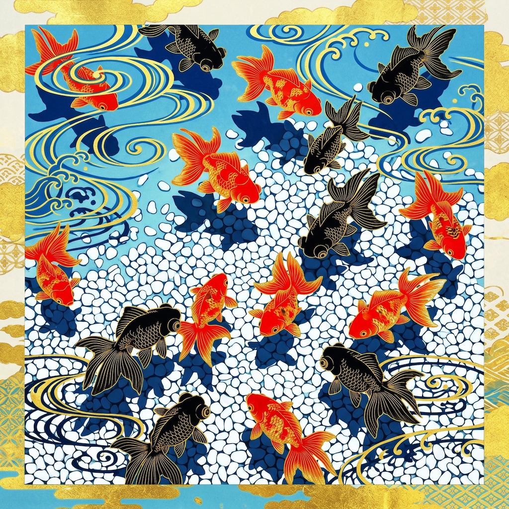金魚図