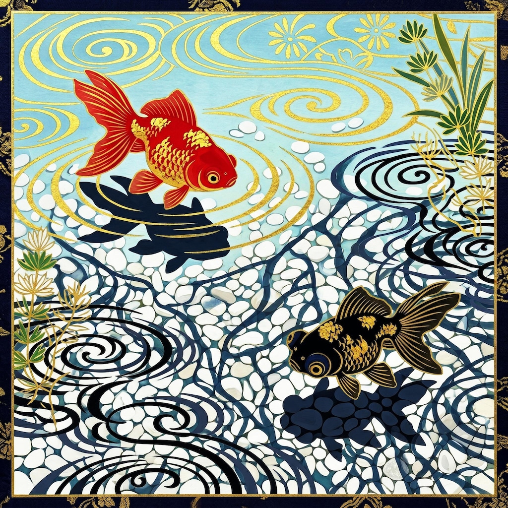金魚図
