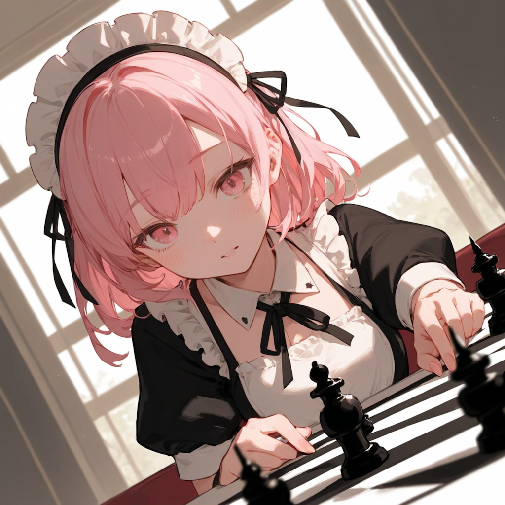 チェスのお相手メイドさん