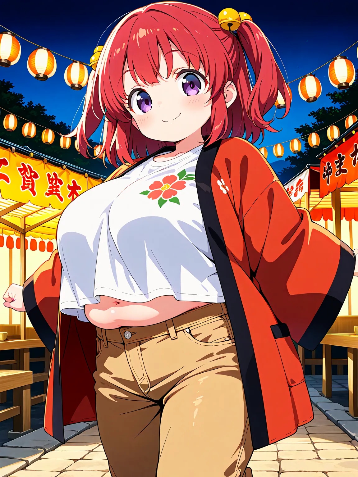 ゆったりデニムなめぐみちゃん